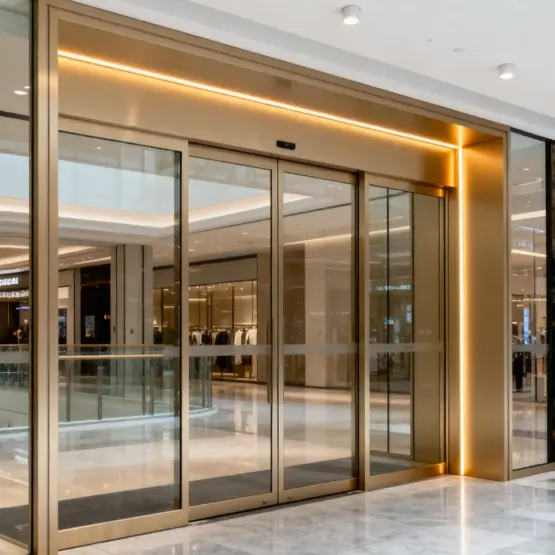 Alüminium Alaşımlı Elektrik Qapıları