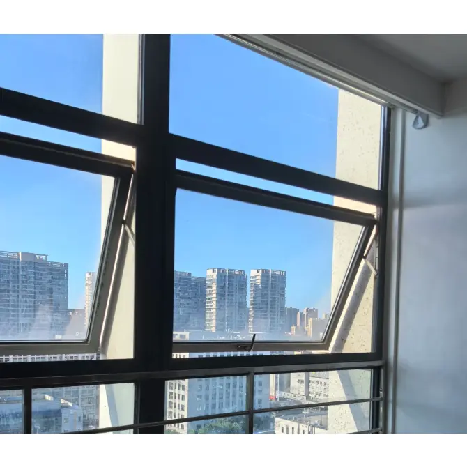 Alüminium lehimli xaricə açılan pəncərələr