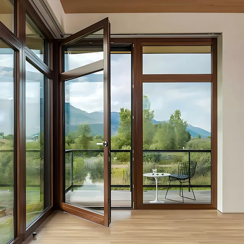 Alüminium lehimli sistem qapıları