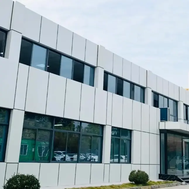 Adi Düz Alüminium Tək Panelli Pərdə Divarları