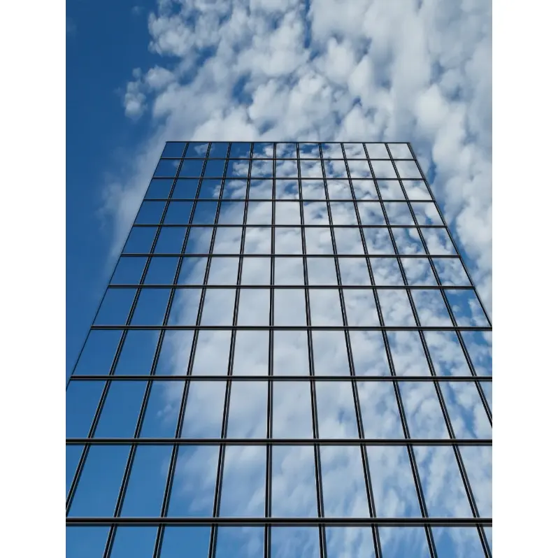 Pərdə divarları üçün Low-E şüşəsi